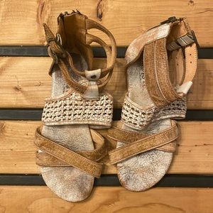 Bed Stu tan Sandals
